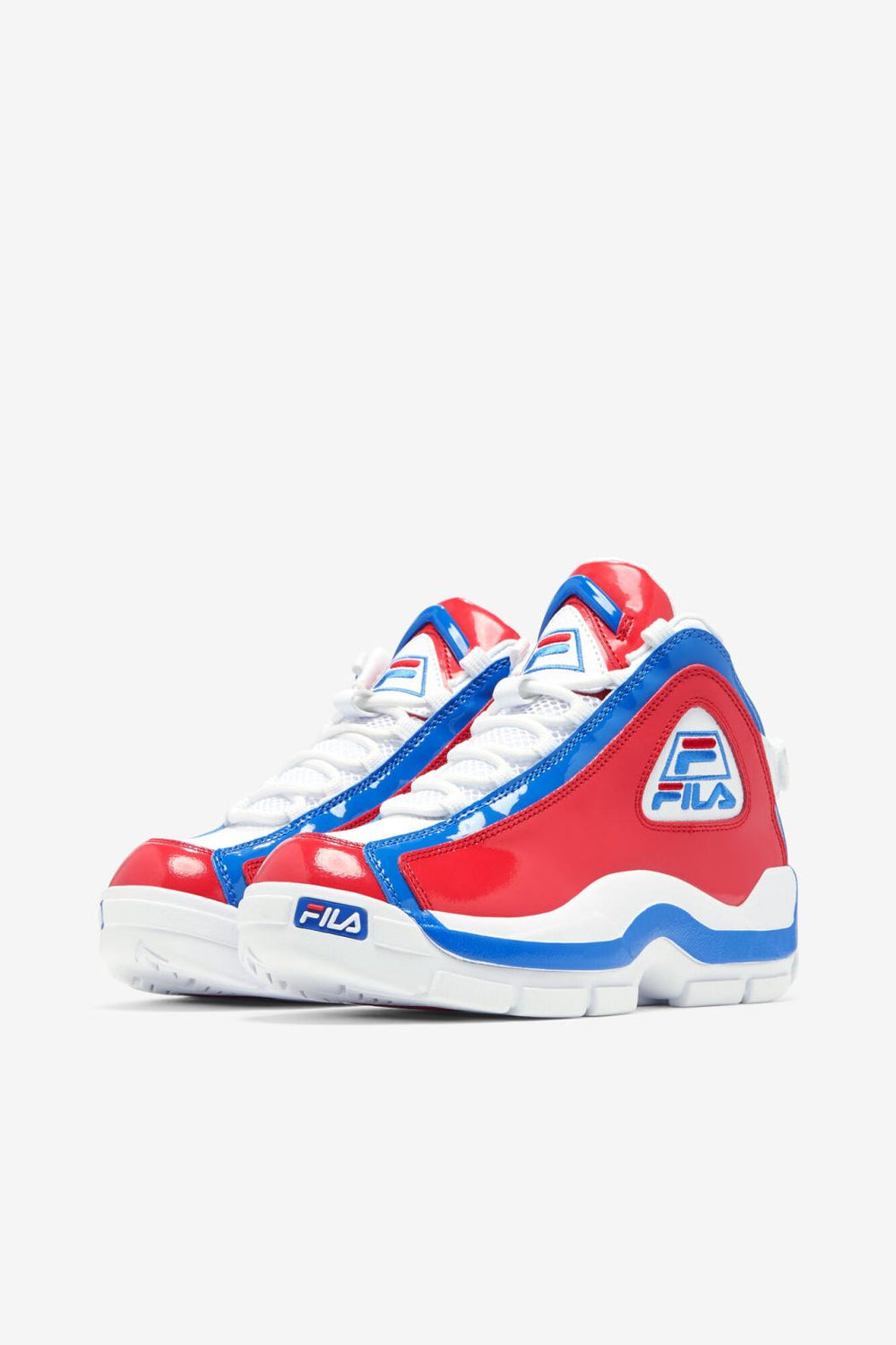 FILA Women's Grant Hill 2 125 WHITE / RED / PRINCE BLUE | Women Sneakers &amp; Lifestyle