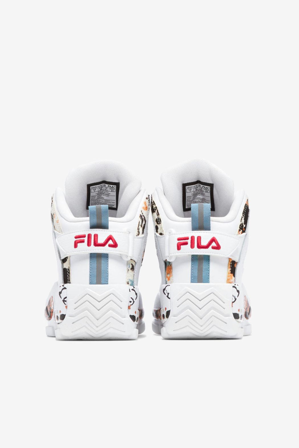FILA Women's Grant Hill 2 128 WHITE / FILA RED / WHITE | Women Sneakers
