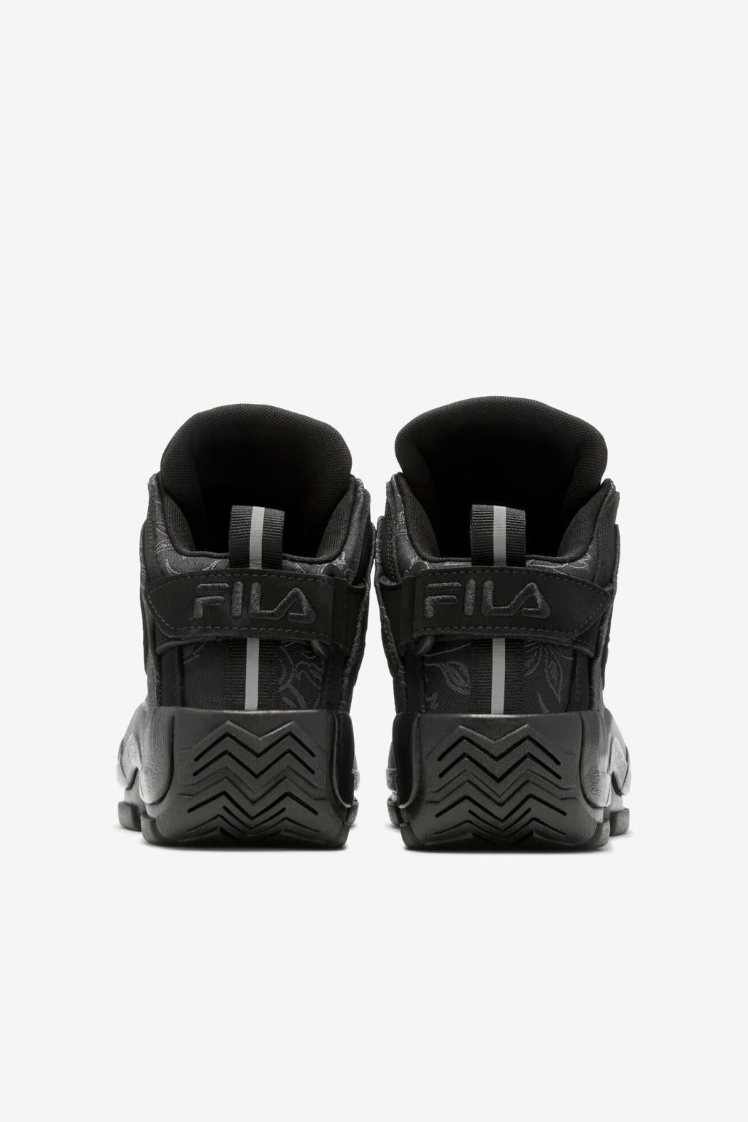 FILA Women's Grant Hill 2 Floral Jacquard 001 BLACK / BLACK / BLACK | Women Sneakers