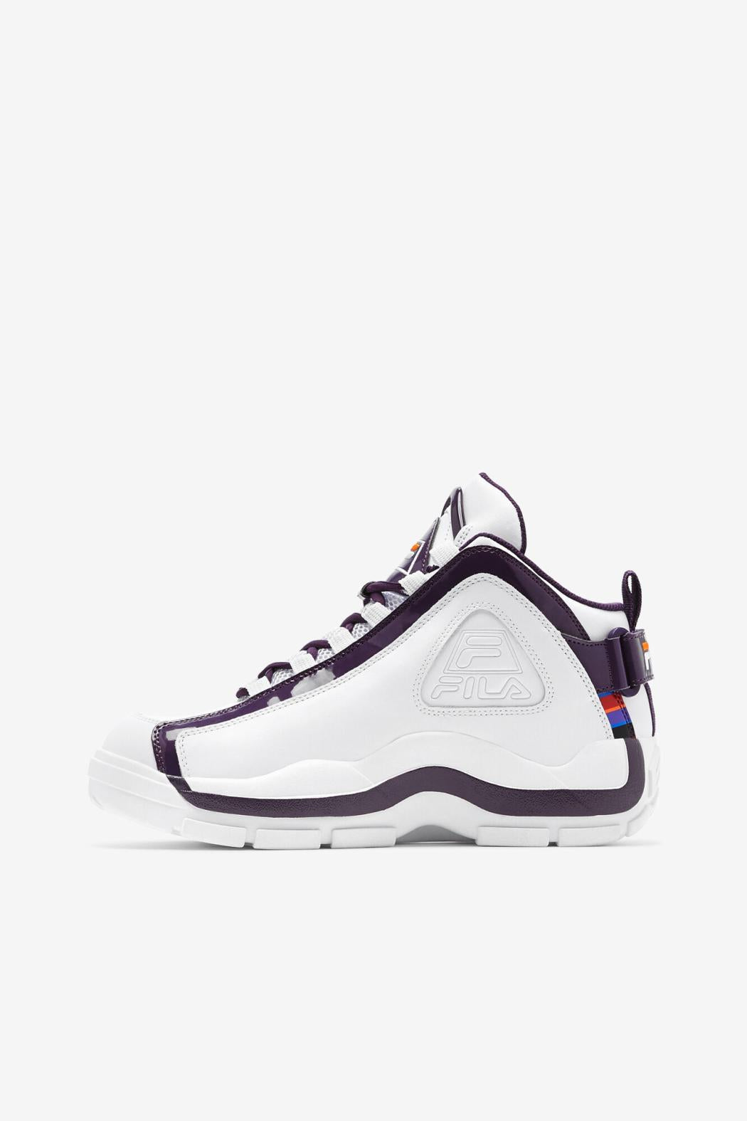 FILA Women's Grant Hill 2 History 133 WHITE / PURPLE PENNANT / VIBRANT ORANGE | Women Sneakers &amp; Lifestyle