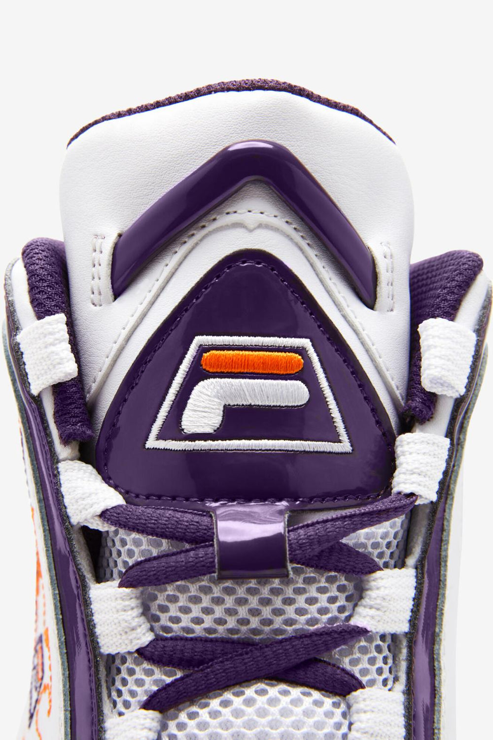 FILA Women's Grant Hill 2 History 133 WHITE / PURPLE PENNANT / VIBRANT ORANGE | Women Sneakers &amp; Lifestyle