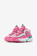 FILA Women's Grant Hill 3 149 WHITE / SHOCKING PINK / COCKATOO | Women Sneakers &amp; Lifestyle