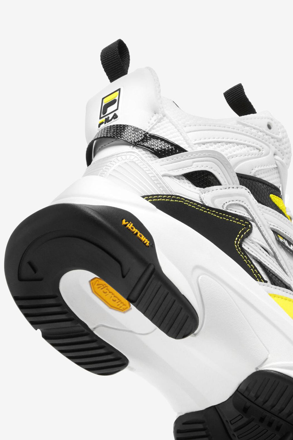 FILA Women's Hallasan Mid Premium 115 WHITE / BLACK / LEMON TONIC | Women Sneakers &amp; Lifestyle