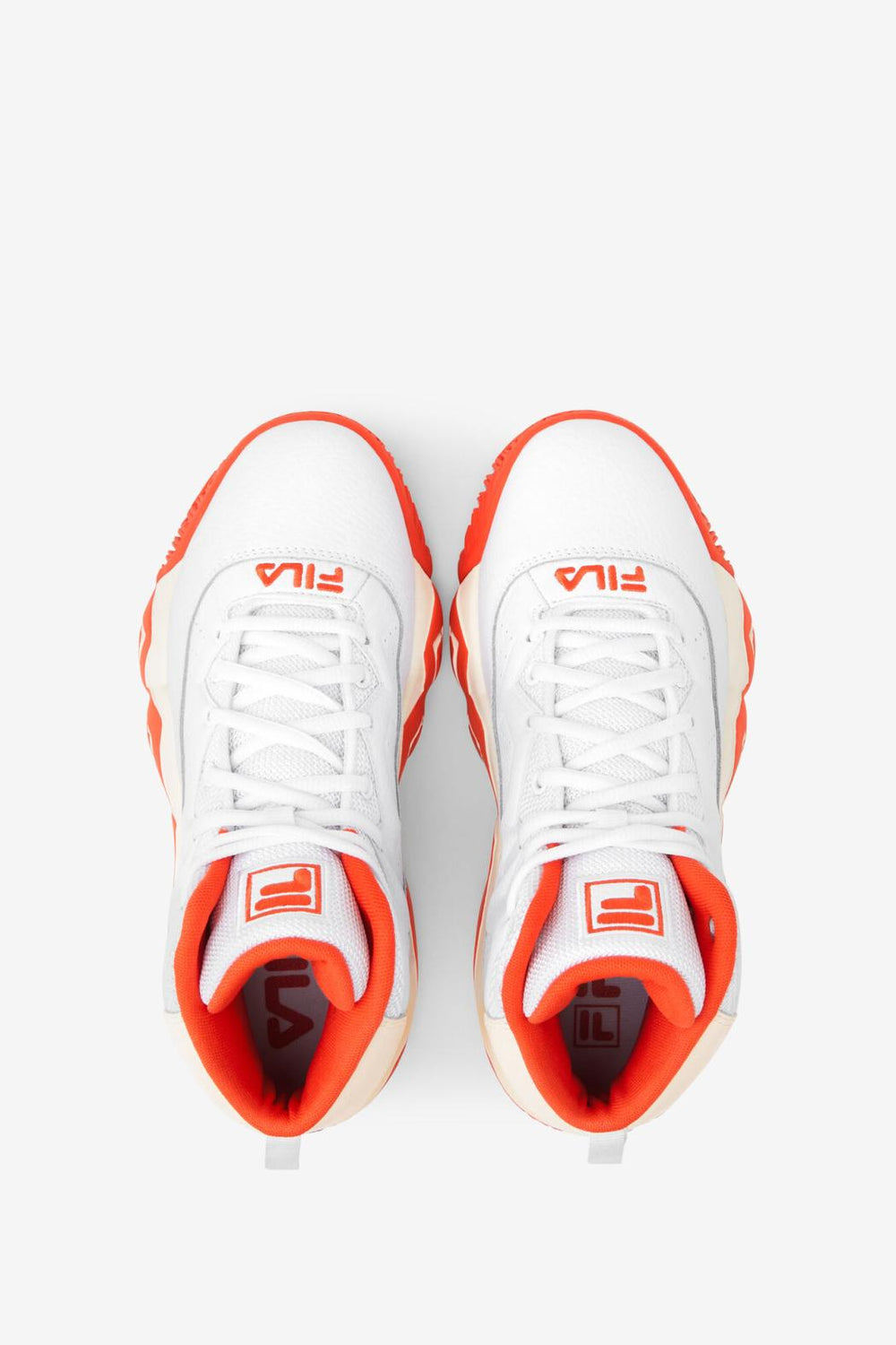 FILA Women's Mb 128 WHITE / MANDARIN RED / GARDENIA | Women Sneakers