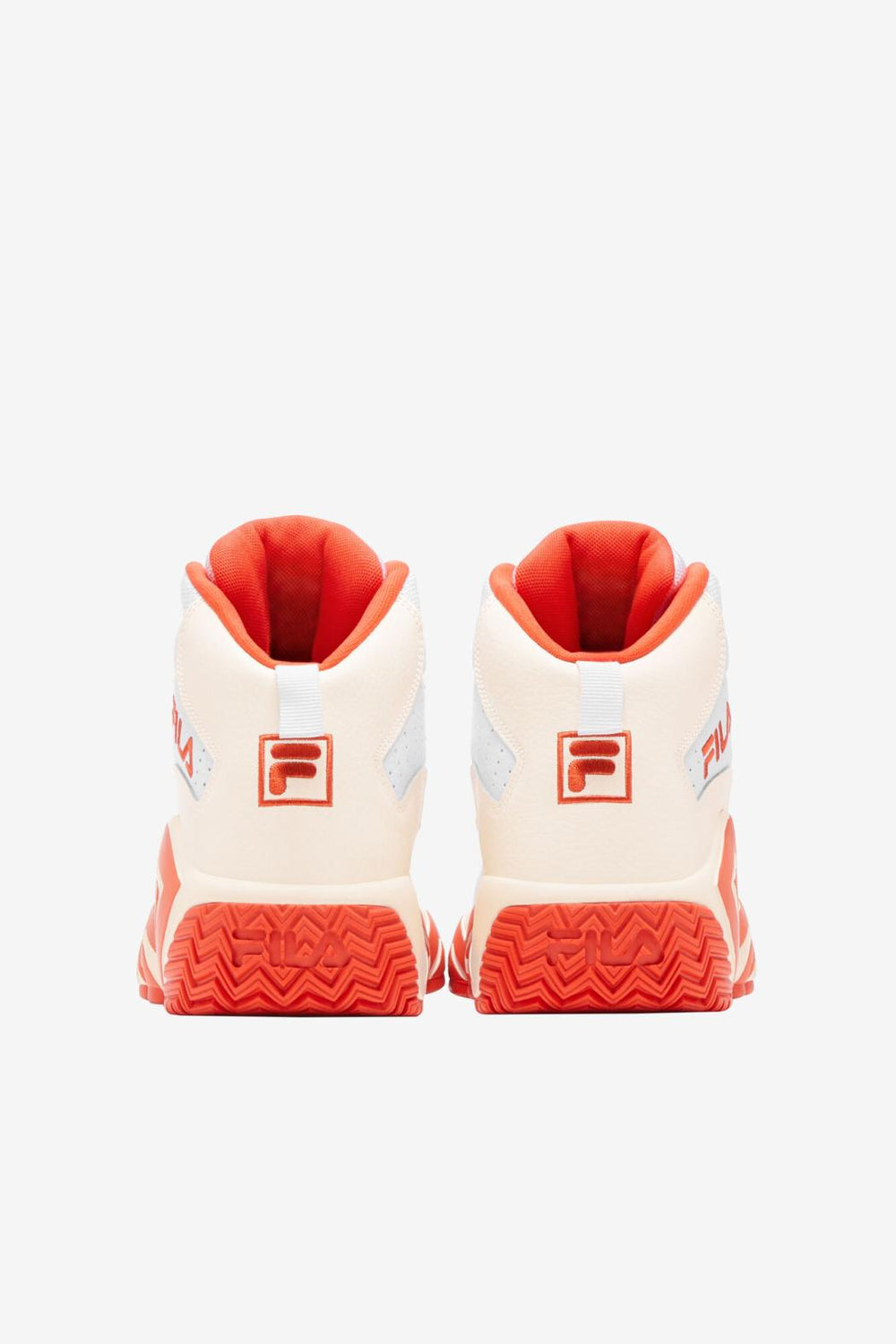 FILA Women's Mb 128 WHITE / MANDARIN RED / GARDENIA | Women Sneakers