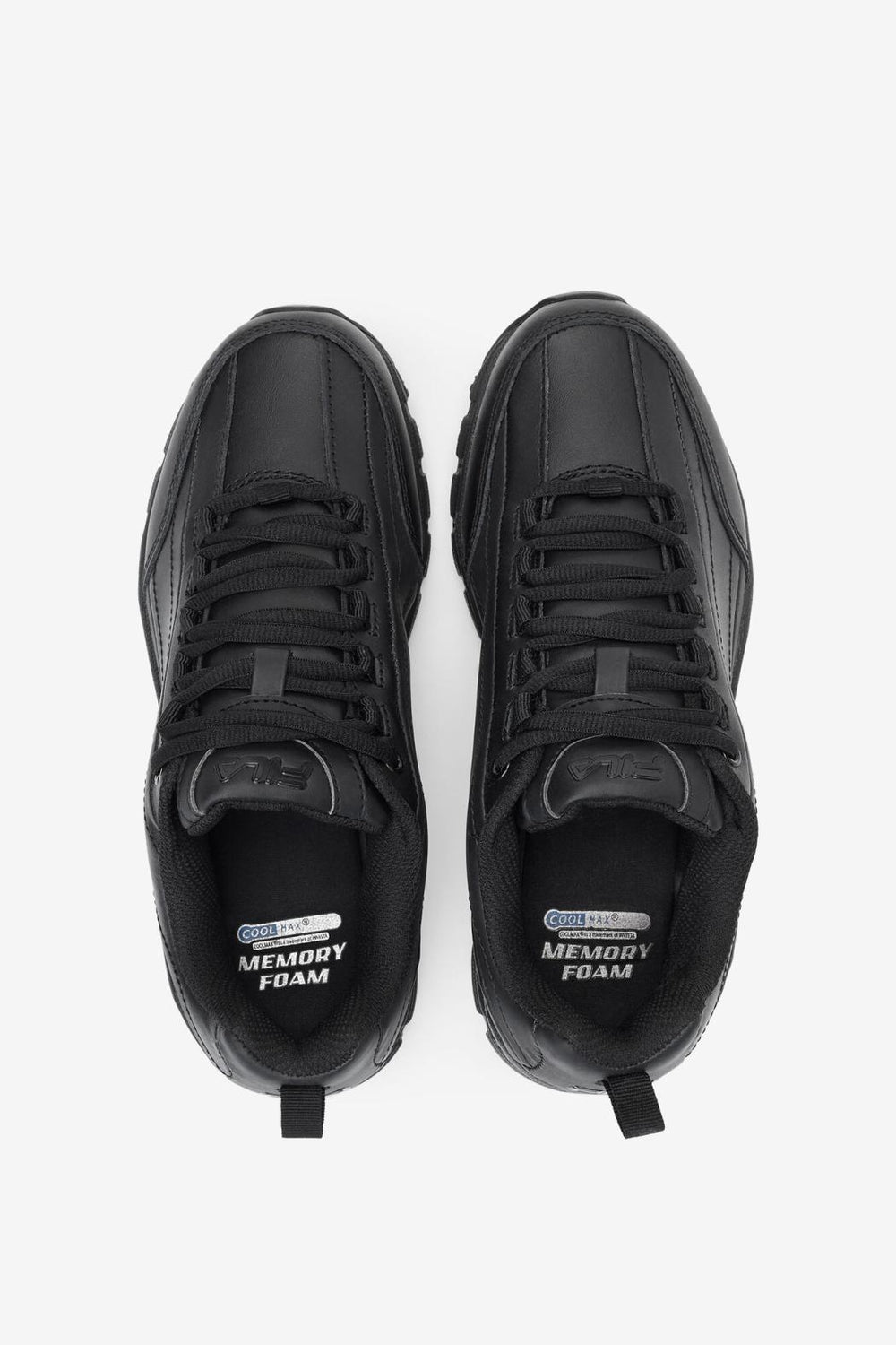 FILA Women's Memory Radiance Slip Resistant Shoe 001 BLACK / BLACK / BLACK | Women Slip Resistant Shoes