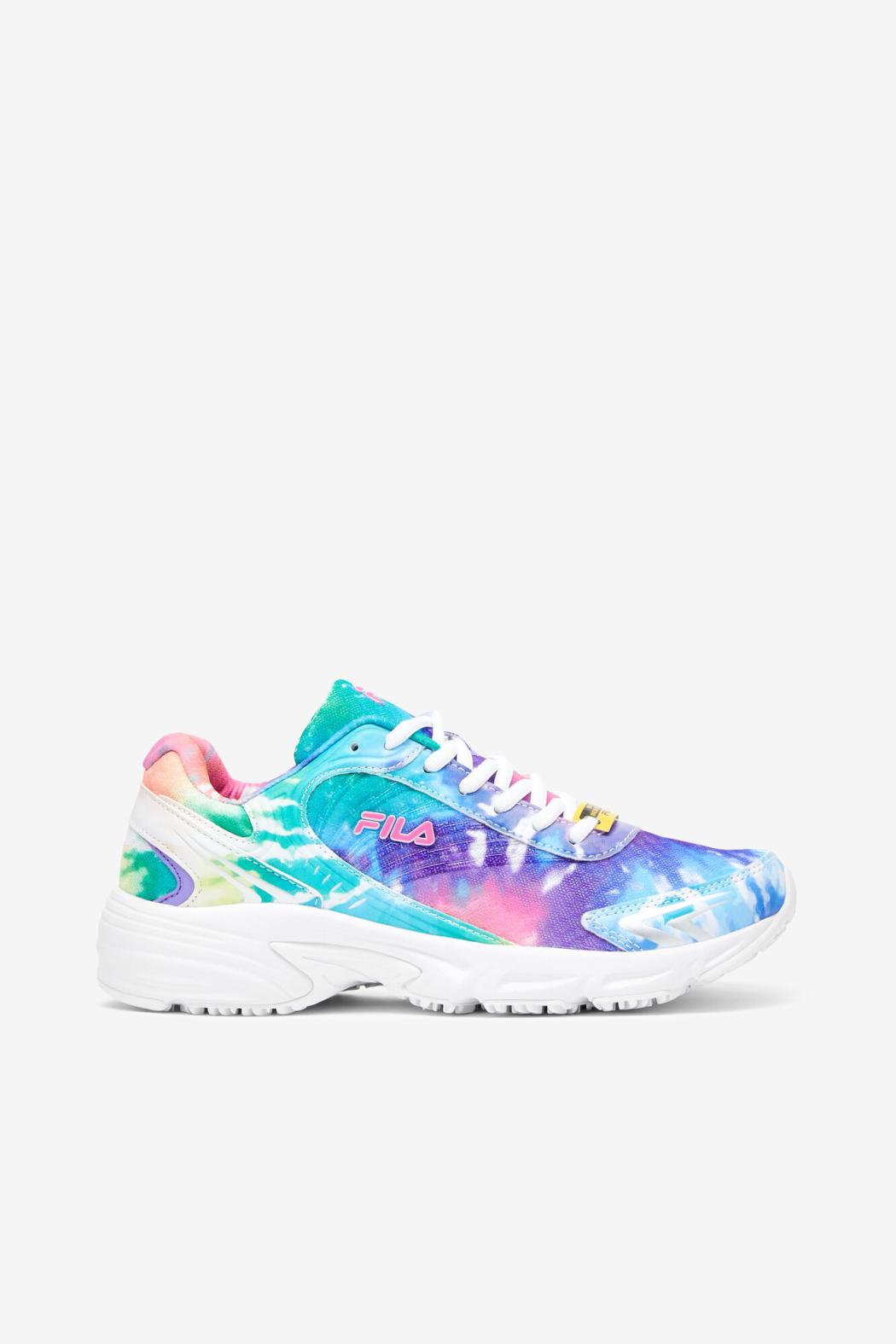 FILA Women's Memory Starform Slip Resistant Shoe 661 SUGAR PLUM / WHITE / WHITE | Women Slip Resistant Shoes