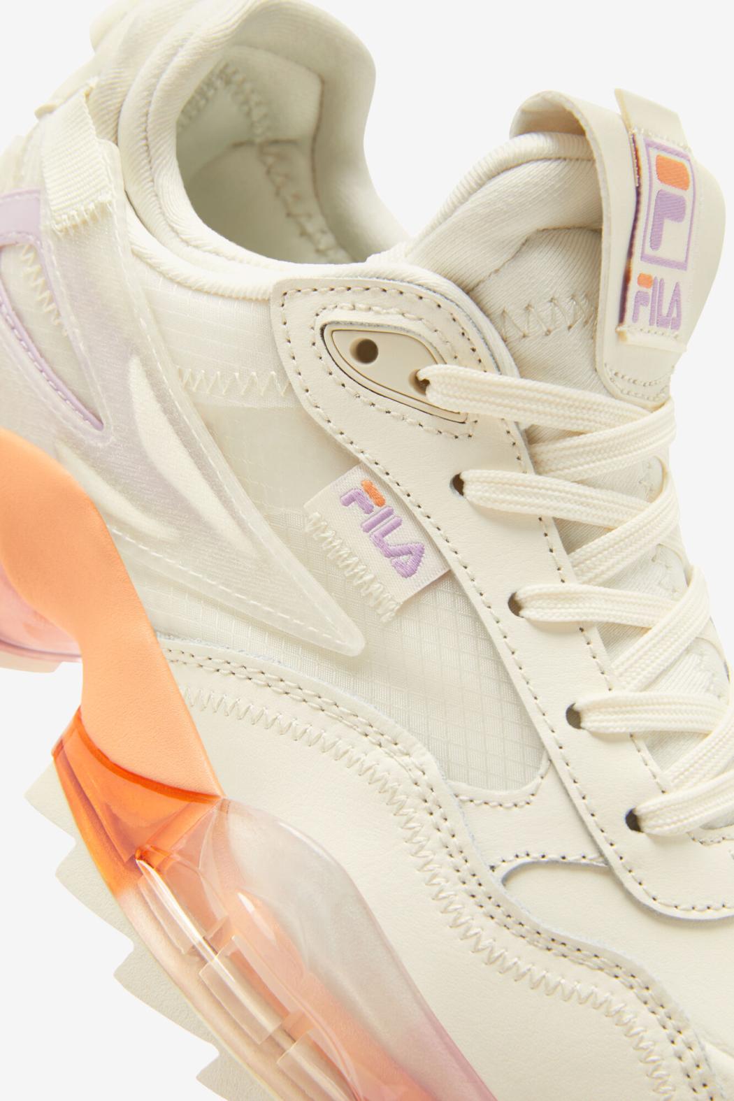 FILA Women's New Unit Sunset 199 WHISPER WHITE / WHISPER WHITE / MULTI | Women Sneakers