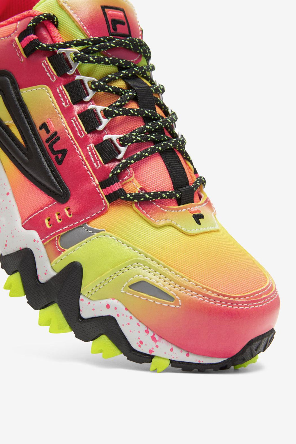 FILA Women's Oakmont TR 656 DIVA PINK / SAFETY YELLOW / BLACK | Women Sneakers &amp; Lifestyle