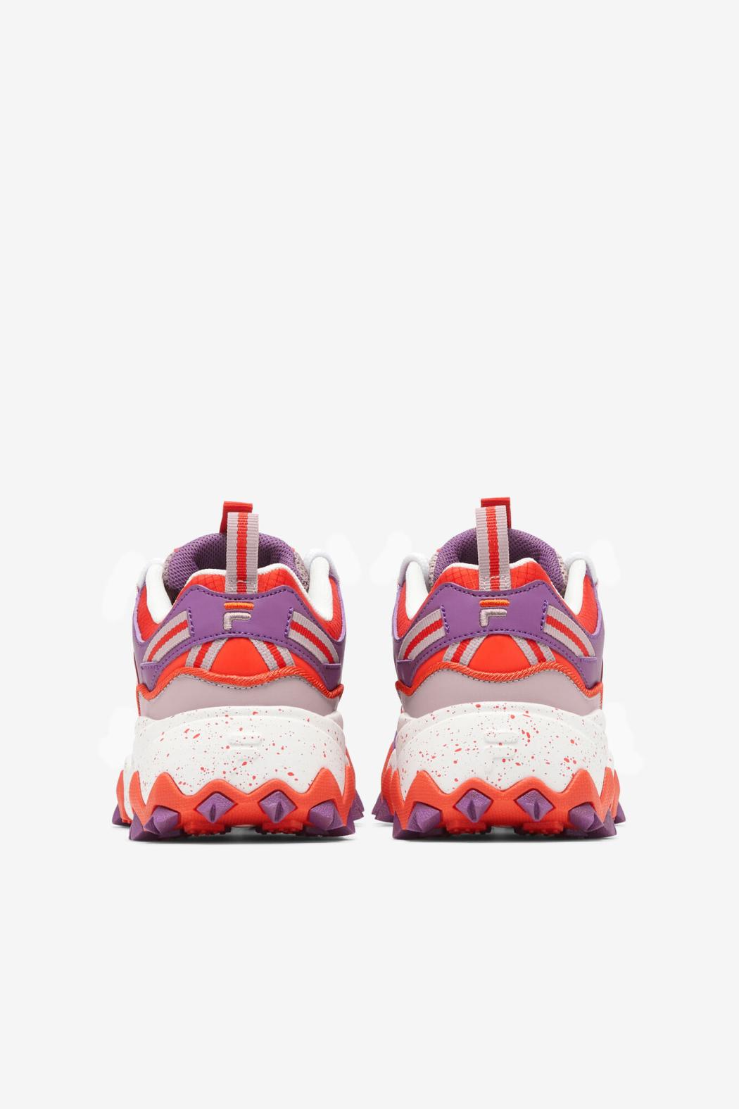 FILA Women's Oakmont Tr 840 FIESTA / BURNISHED LIAC / SUNSET PURPLE | Women Sneakers &amp; Lifestyle