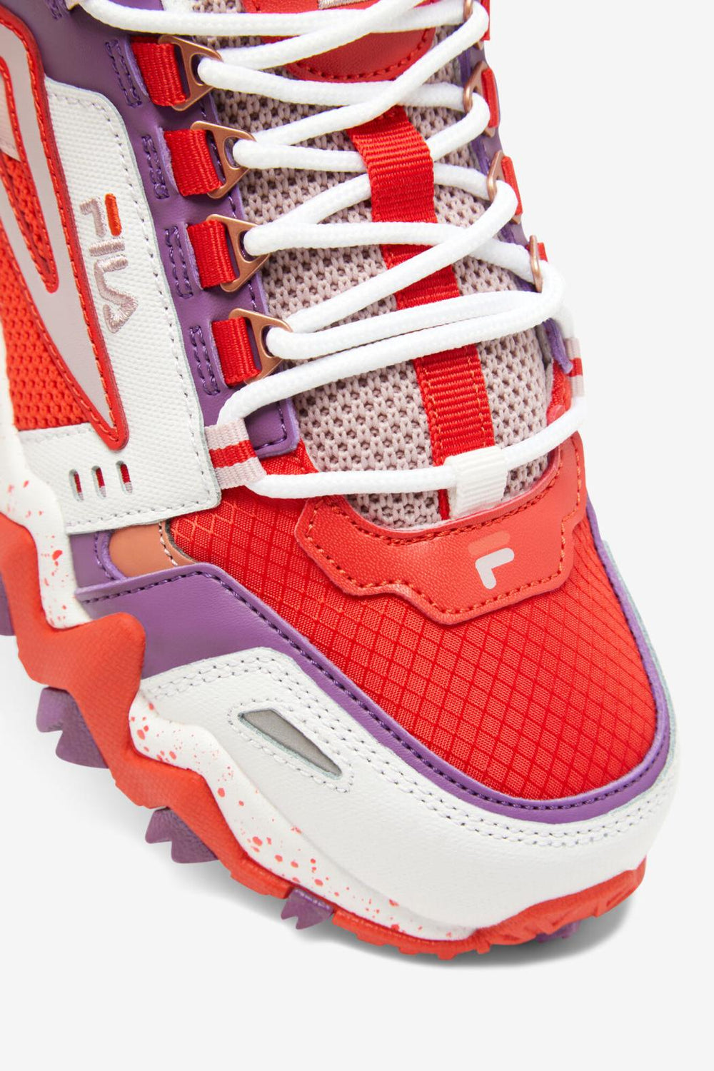 FILA Women's Oakmont Tr 840 FIESTA / BURNISHED LIAC / SUNSET PURPLE | Women Sneakers &amp; Lifestyle