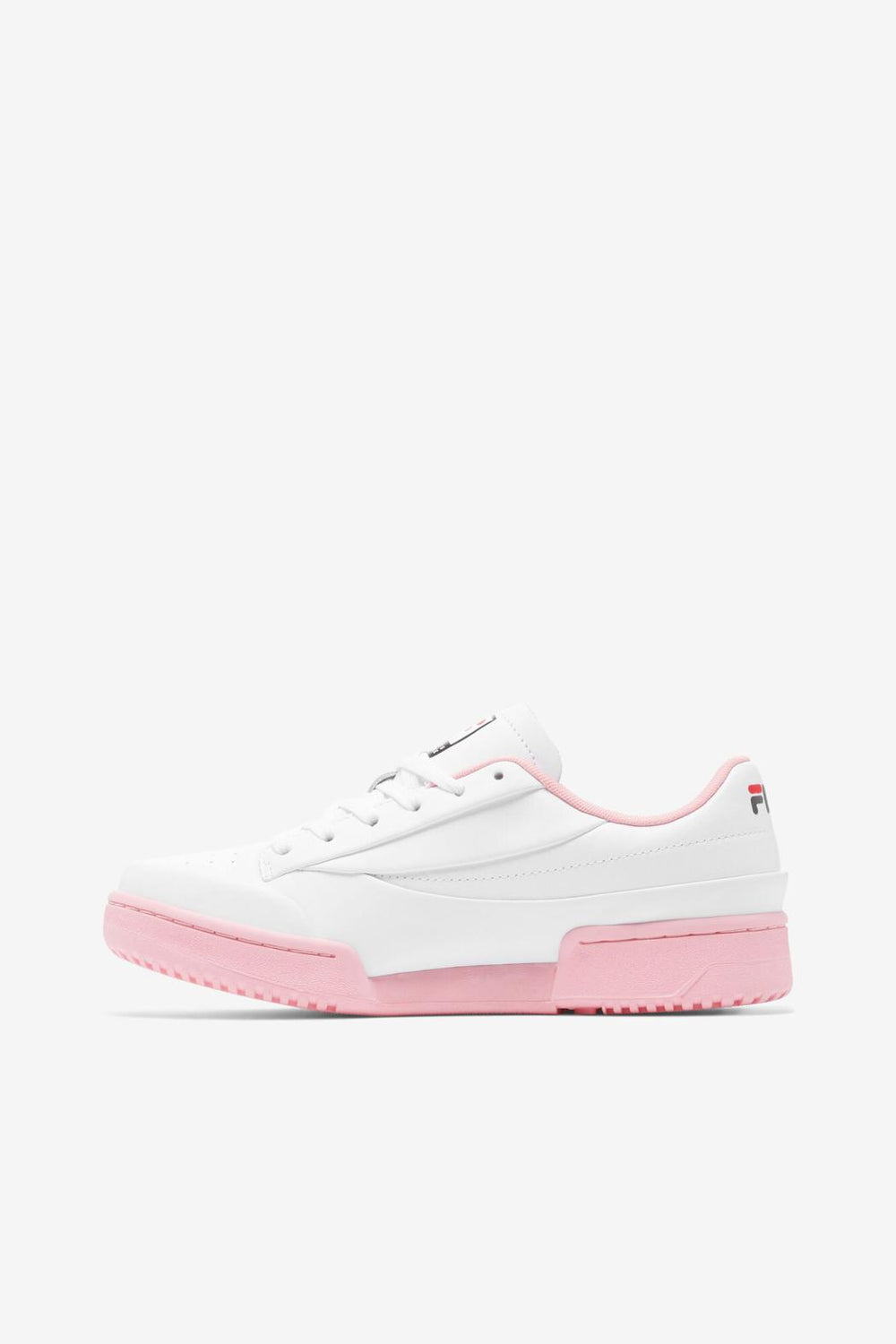 FILA Women's Original Tennis Lux X Barneys 119 WHITE / CORAL BLUSH / BLACK | Women Sneakers
