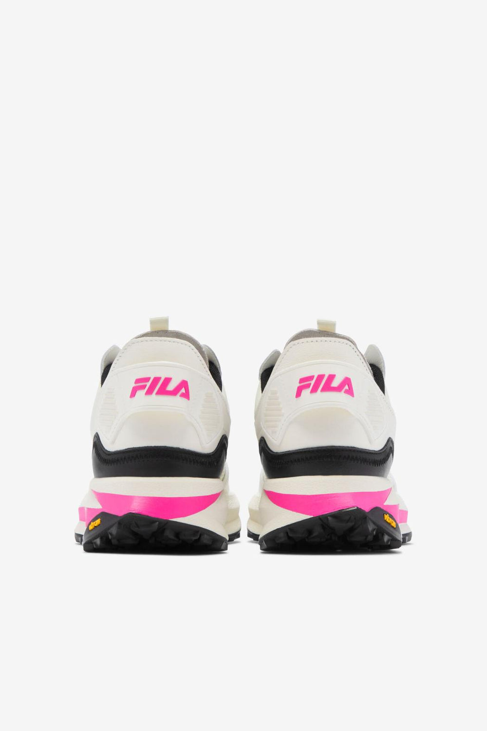 FILA Women's R1 Runner X Barneys 119 SNOW WHITE / PINK GLO / BLACK | Women Sneakers