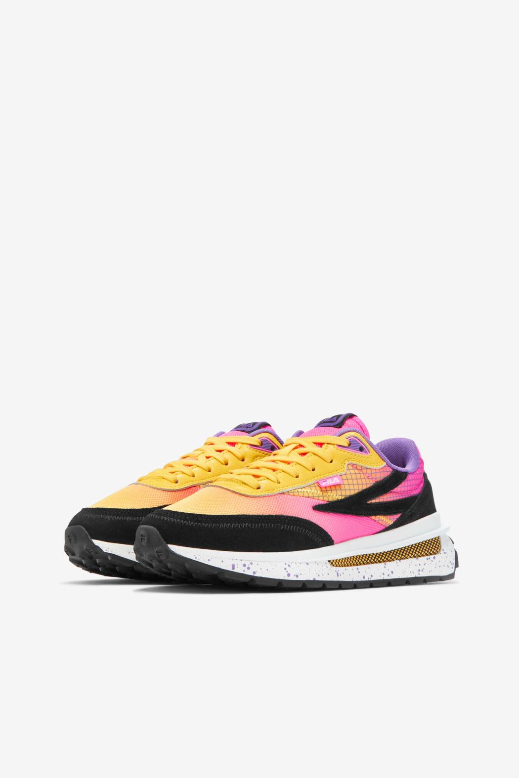 FILA Women's Renno 710 LEMON / KNOCKOUT PINK / BLACK | Women Renno