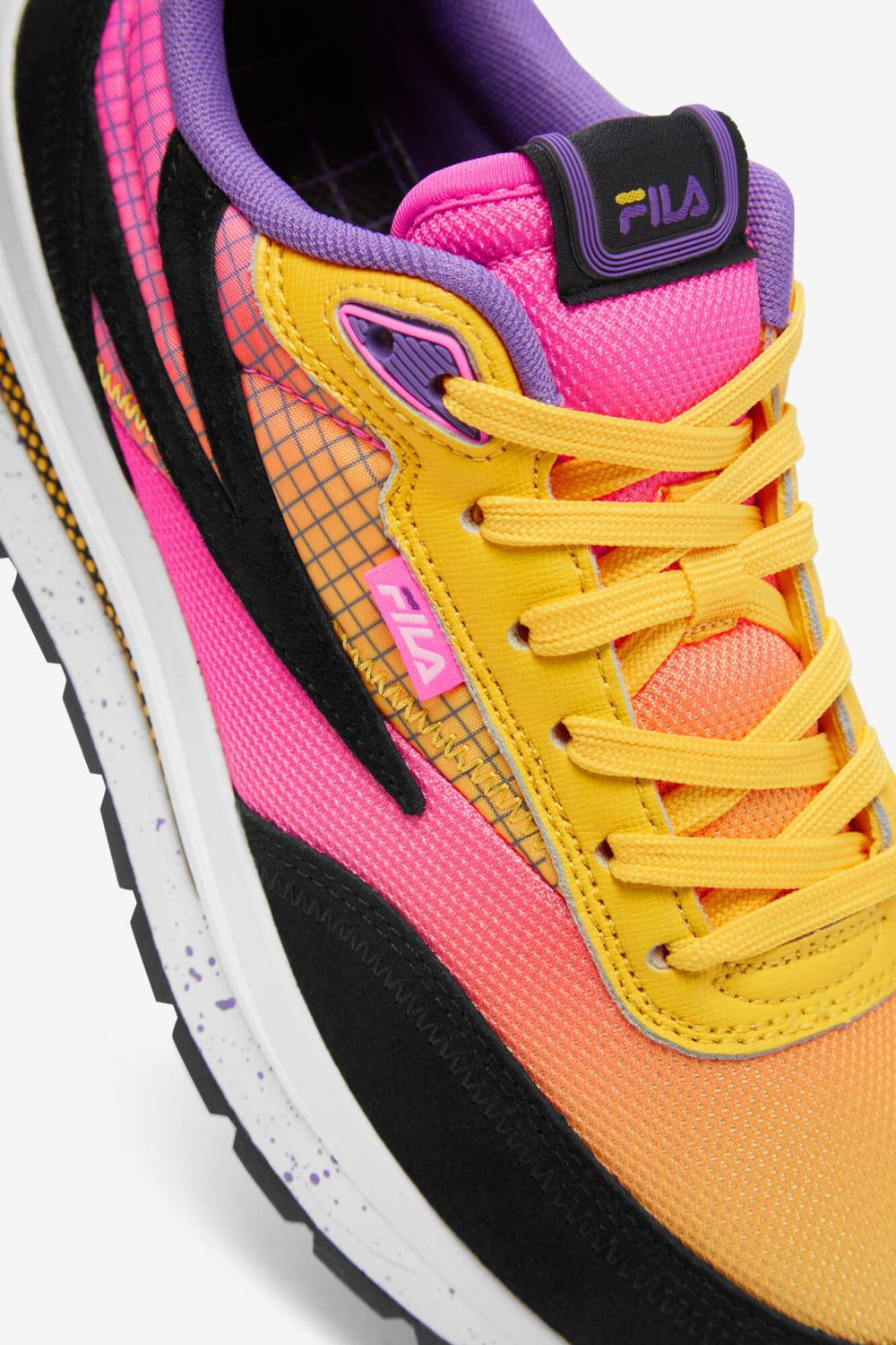 FILA Women's Renno 710 LEMON / KNOCKOUT PINK / BLACK | Women Renno