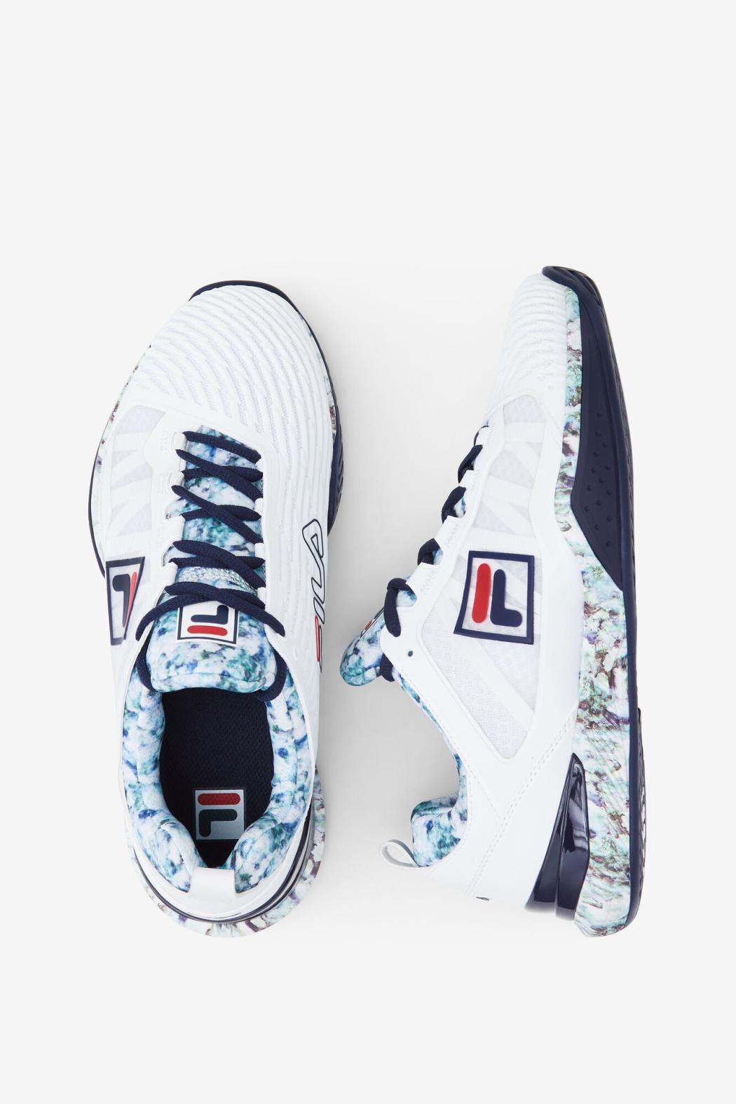FILA Women's Speedserve Energized 171 WHITE / FILA NAVY / MULTI | Women Tennis