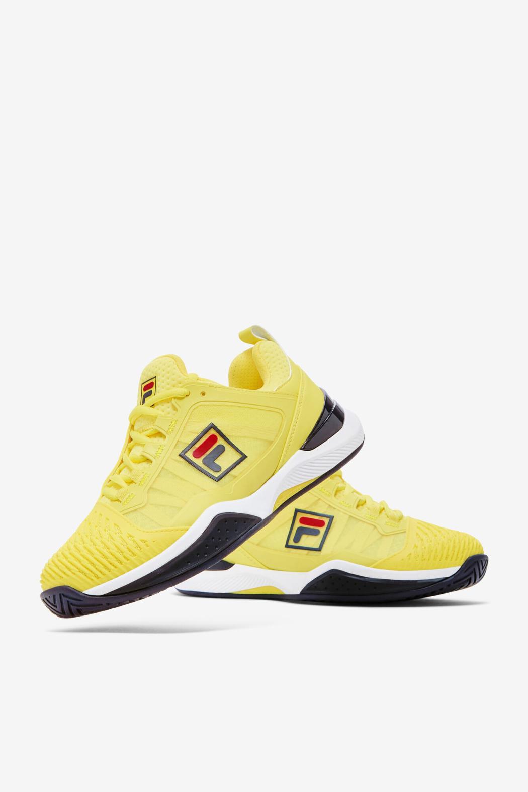 FILA Women's Speedserve Energized 732 LIMELIGHT / FILA NAVY / FILA RED | Women Tennis