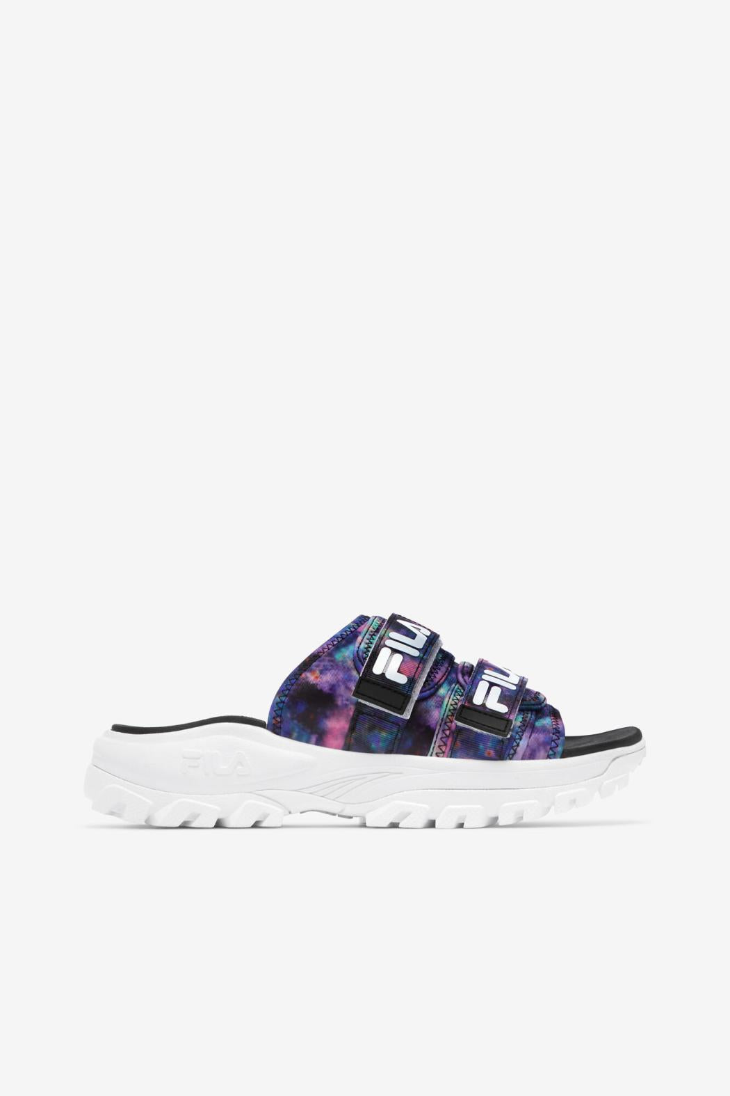 FILA Women's Tie Dye Outdoor Slide | Women Sandals &amp; Slides