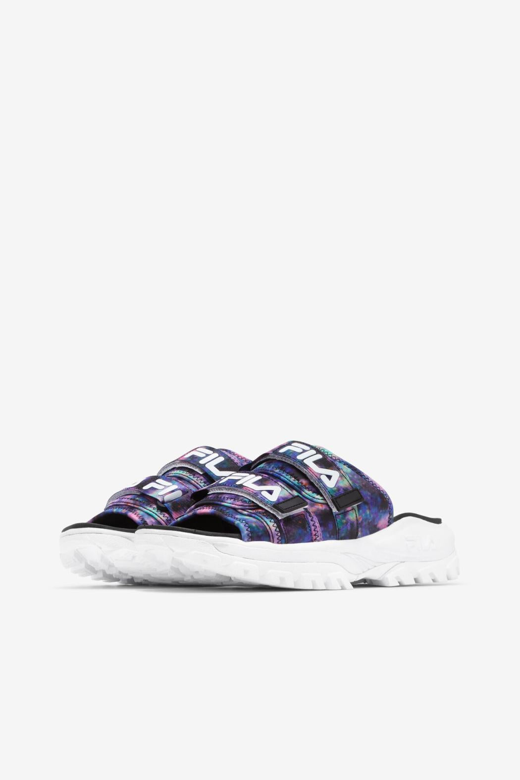 FILA Women's Tie Dye Outdoor Slide | Women Sandals &amp; Slides