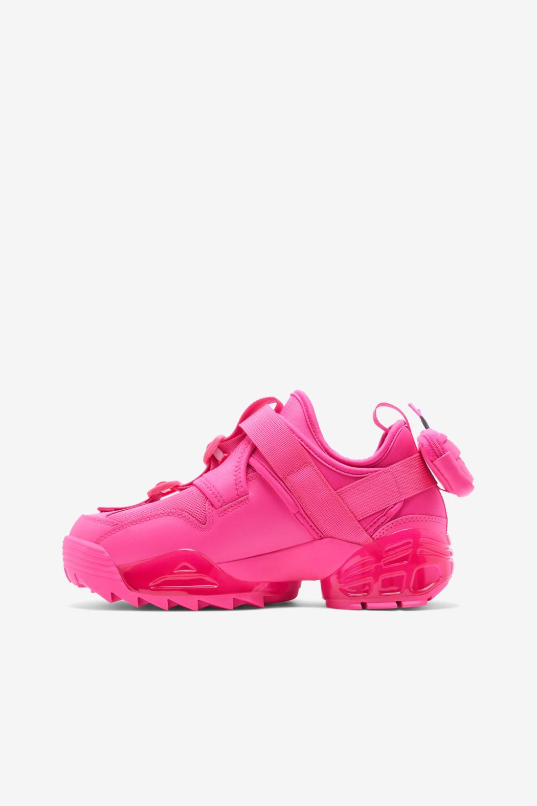 FILA Women's Unit V2 650 PINK GLO / PINK GLO / PINK GLO | Women Sneakers &amp; Lifestyle
