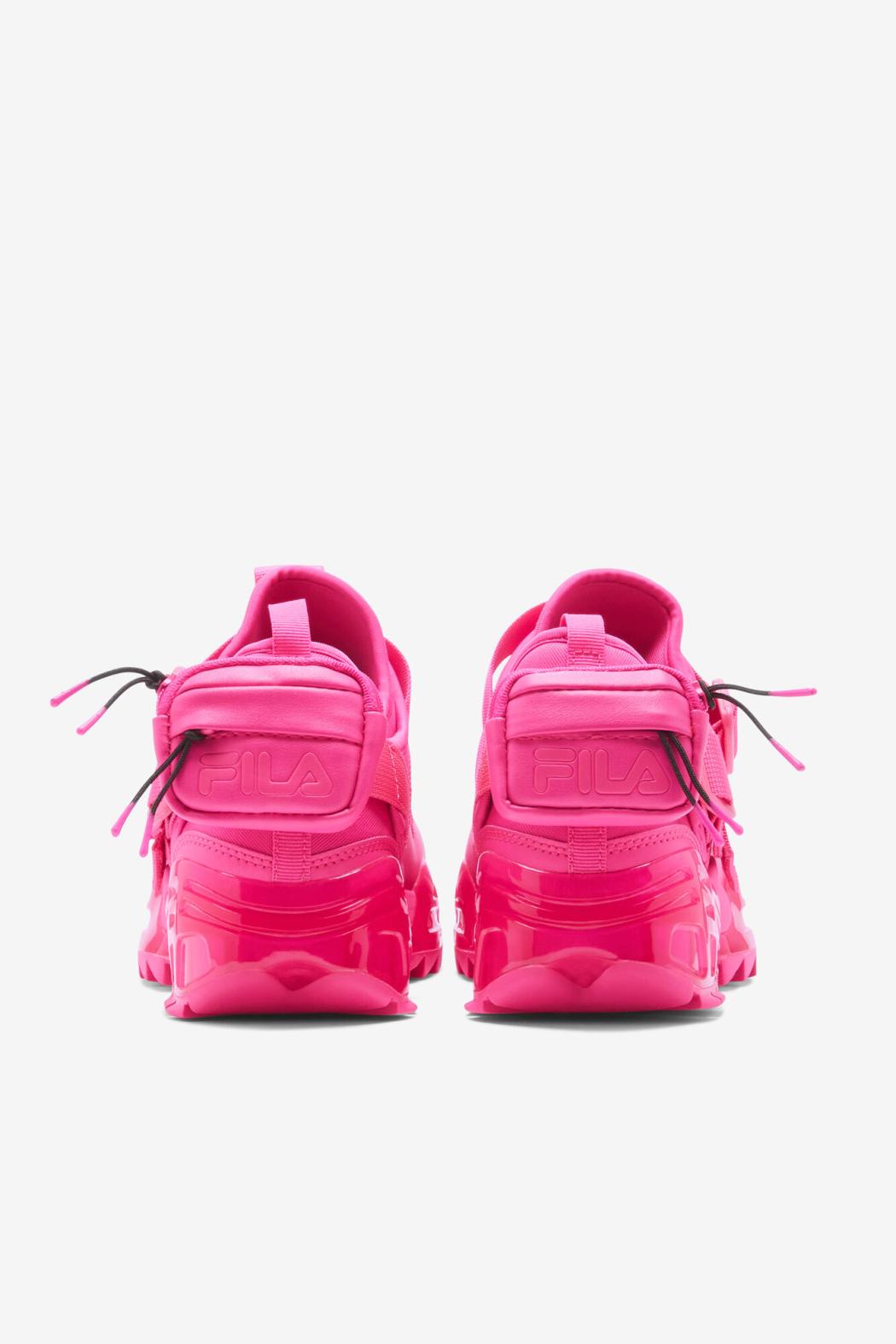 FILA Women's Unit V2 650 PINK GLO / PINK GLO / PINK GLO | Women Sneakers &amp; Lifestyle