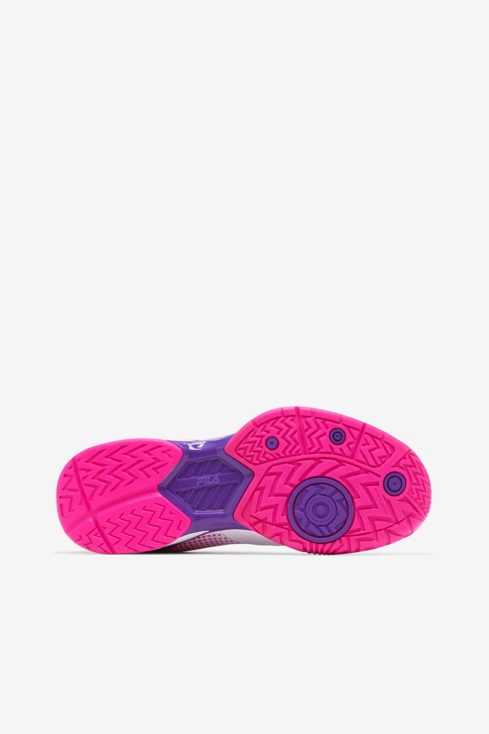 FILA Women's Volley Zone 149 WHITE / PINK GLO / ELECTRIC PURPLE | Women Pickleball