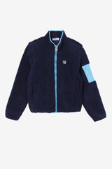 FILA Yale Sherpa Jacket 410 FILA NAVY / AQUARIUS | Men Sweaters &amp; Outerwear