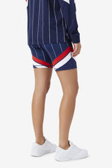 FILA Yareli Bike Short 410 FILA NAVY / FILA RED / WHITE | Women Shorts &amp; Pants