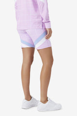 FILA Yareli Bike Short 580 ORCHID BOUQUET / FOREVER BLUE / WHITE | Women Shorts &amp; Pants