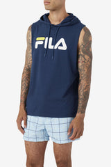 FILA Zany Sleeveless Hoodie | Men Tops