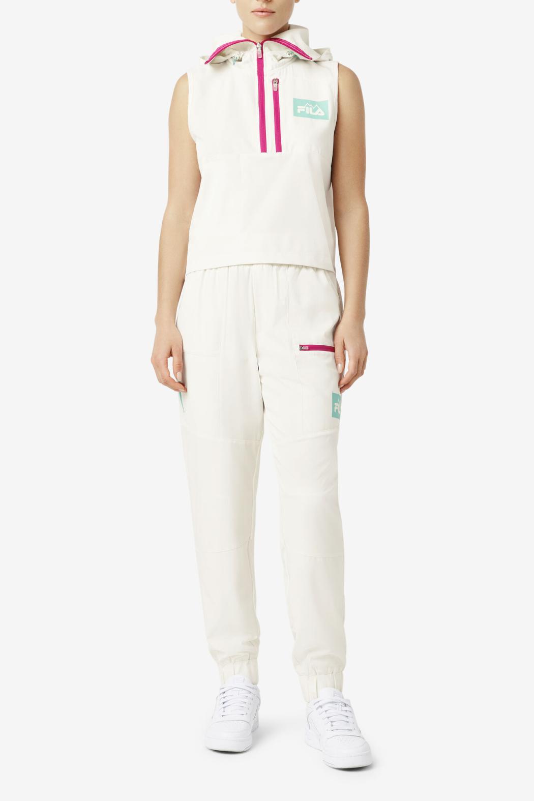 FILA Zariah Backpack Vest 300 TOFU | Women Jackets &amp; Outerwear