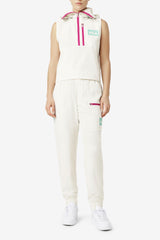 FILA Zariah Backpack Vest 300 TOFU | Women Jackets &amp; Outerwear