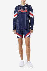 FILA Zorra Goalie Jersey 410 FILA NAVY / WHITE / FILA RED | Women Tops &amp; T-Shirts