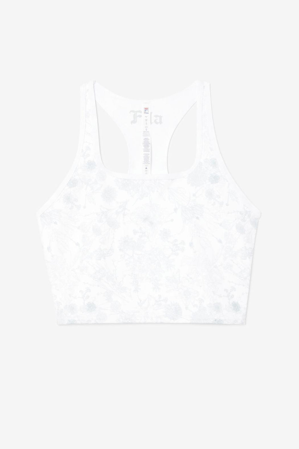 FILA Zuri Reversible Crop Tank 100 WHITE | Women Tops &amp; T-Shirts