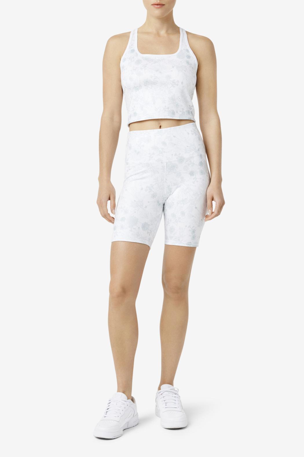 FILA Zuri Reversible Crop Tank 100 WHITE | Women Tops &amp; T-Shirts